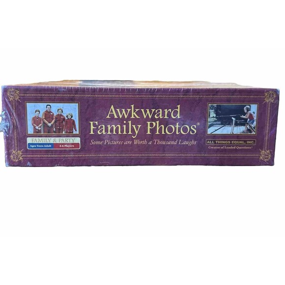 Awkward Family Photos Board Game Some Pictures are Worth 1000 Laughs Sealed! NEW - Picture 3 of 4